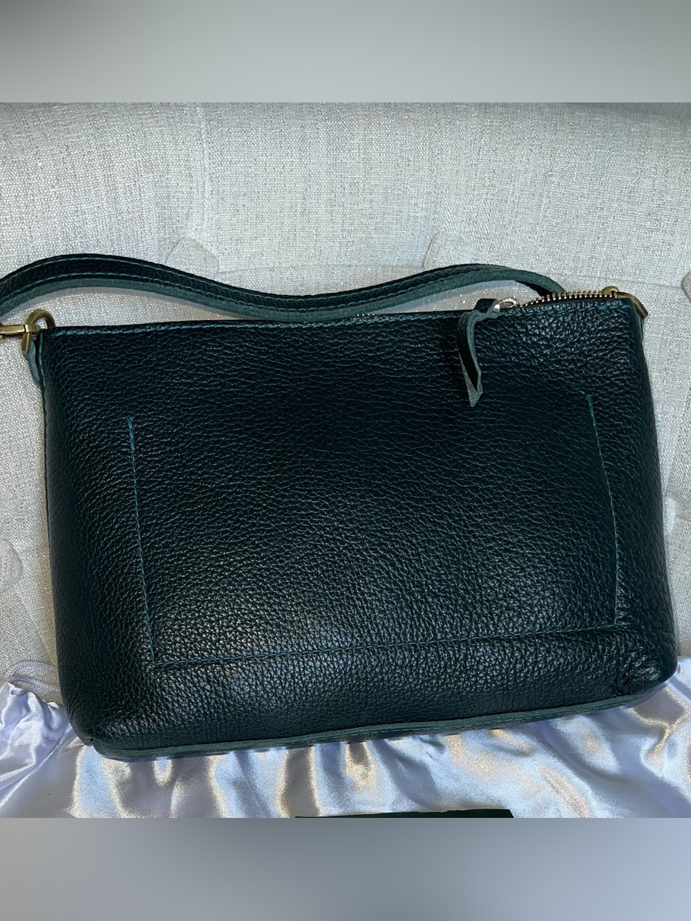 Portland Leather Large Lagoon Poppy - Picture 3 of 5